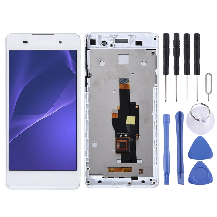 LCD Screen and Digitizer Full Assembly with Frame for Sony Xperia E5 F3311 F3313 My Store