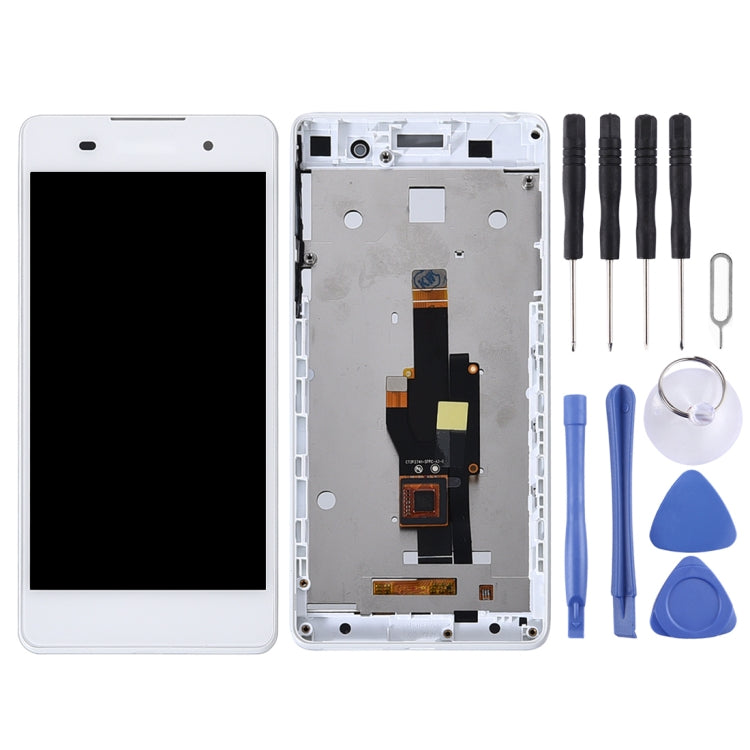 LCD Screen and Digitizer Full Assembly with Frame for Sony Xperia E5 F3311 F3313 My Store