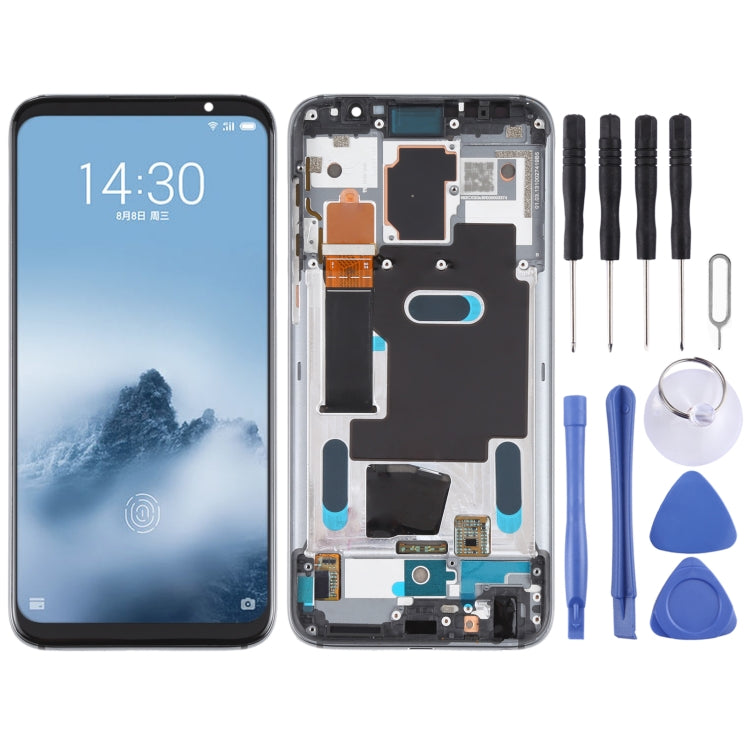 LCD Screen and Digitizer Full Assembly with Frame for Meizu 16 / 16th / M882H / M882Q