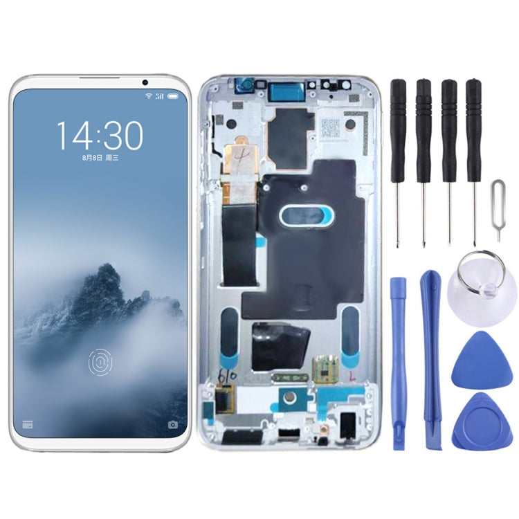 LCD Screen and Digitizer Full Assembly with Frame for Meizu 16 / 16th / M882H / M882Q