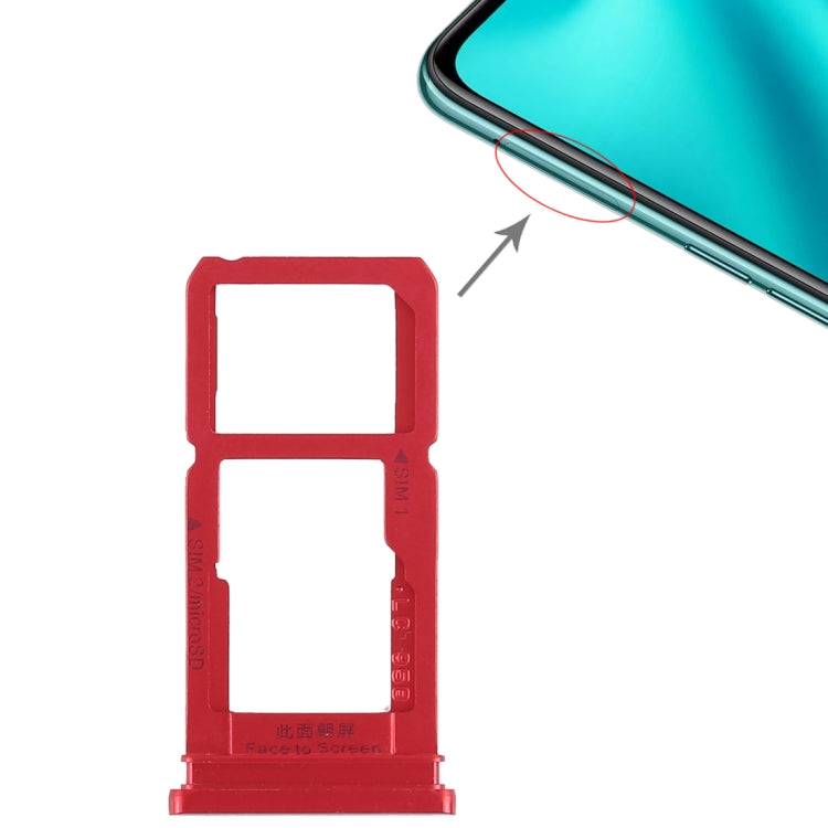 For OPPO R15 SIM Card Tray + SIM Card Tray / Micro SD Card Tray My Store