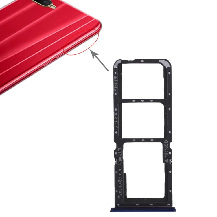 For OPPO K1 2 x SIM Card Tray + Micro SD Card Tray My Store