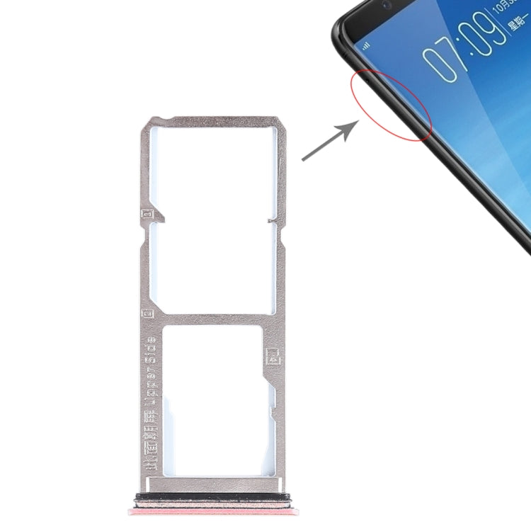 For Vivo Y75 2 x SIM Card Tray + Micro SD Card Tray My Store