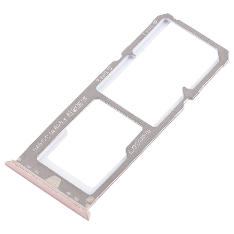 For OPPO A79 2 x SIM Card Tray + Micro SD Card Tray