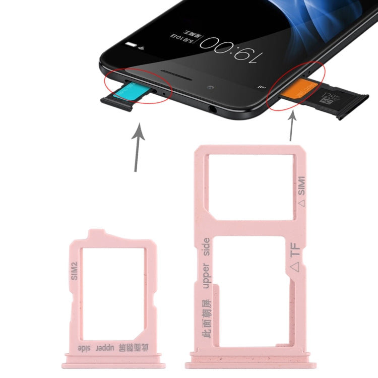 For Vivo Y66 2 x SIM Card Tray + Micro SD Card Tray My Store