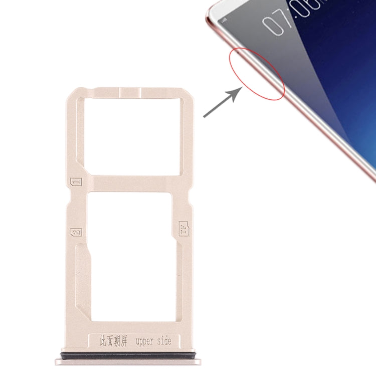 For Vivo X20 Plus SIM Card Tray + SIM Card Tray / Micro SD Card Tray My Store