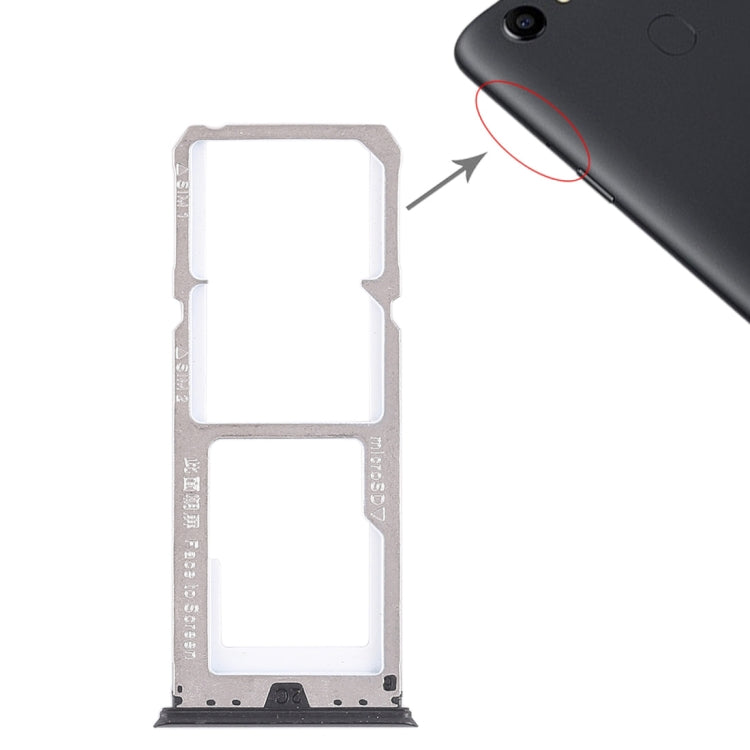 For OPPO A73 / F5 2 x SIM Card Tray + Micro SD Card Tray My Store