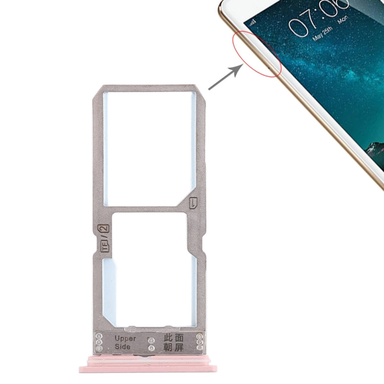 For Vivo Y67 SIM Card Tray + SIM Card Tray / Micro SD Card Tray My Store