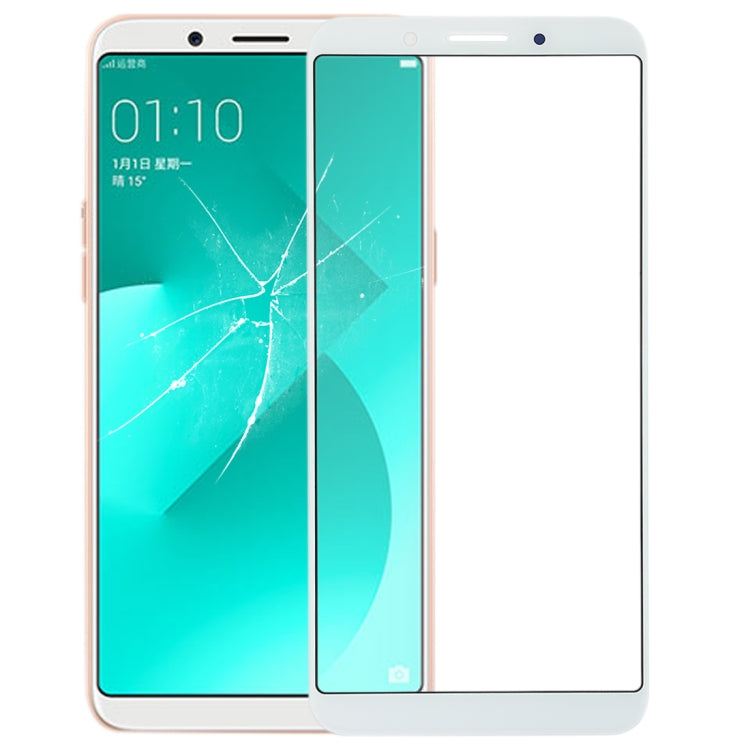 For OPPO A83 Front Screen Outer Glass Lens