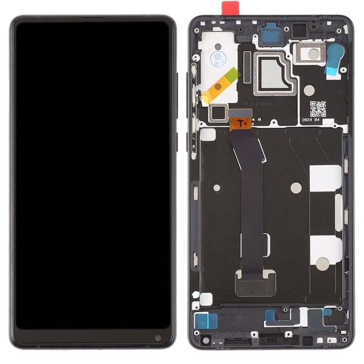 LCD Screen and Digitizer Full Assembly with Frame for Xiaomi MI Mix 2S