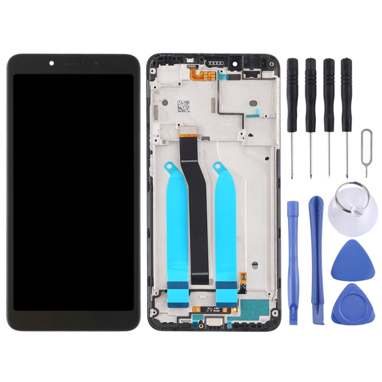 LCD Screen and Digitizer Full Assembly with Frame for Xiaomi Redmi 6A / Redmi 6