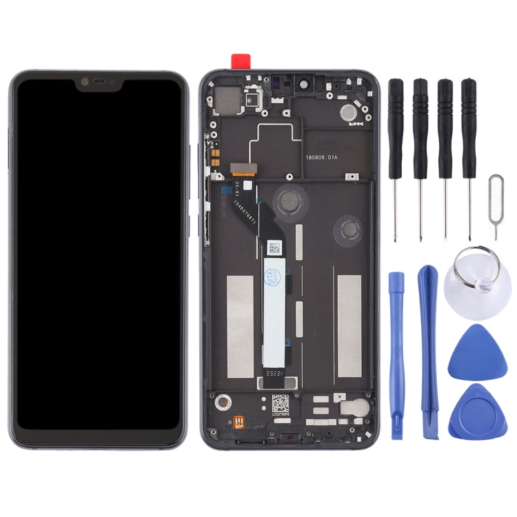 LCD Screen and Digitizer Full Assembly with Frame for Xiaomi Mi 8 Lite