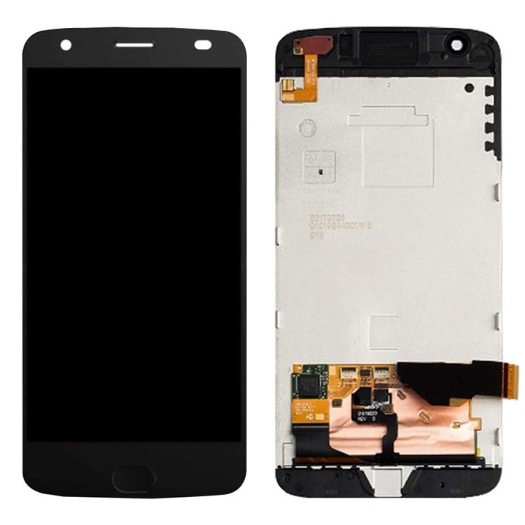 LCD Screen and Digitizer Full Assembly with Frame for Motorola Moto Z2 Force XT1789