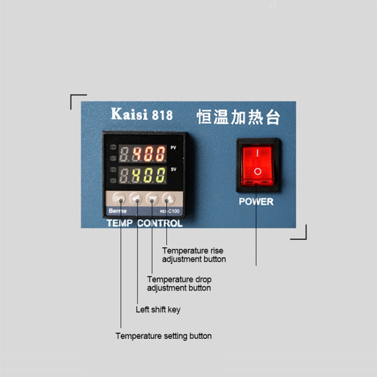 Kaisi 818 Heating Station Constant Temperature Heating Plate, US Plug My Store