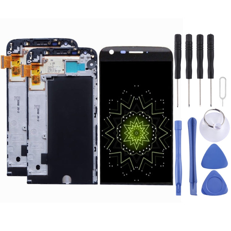 LCD Screen and Digitizer Full Assembly Digitizer Assembly with Frame, for LG G5 H840 / H850