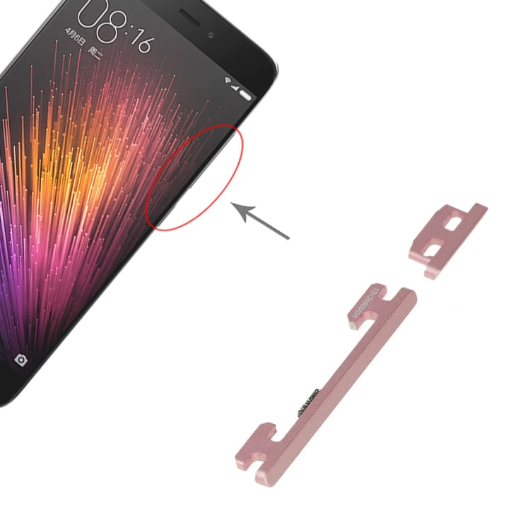 Power Button and Volume Control Button for Xiaomi Mi 5