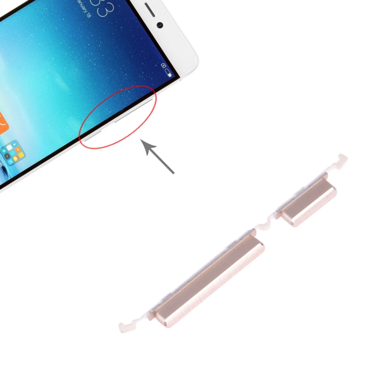 Power Button and Volume Control Button for Xiaomi Mi 5s