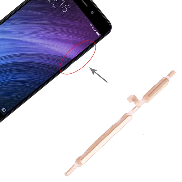 Power Button and Volume Control Button for Xiaomi Redmi 4A