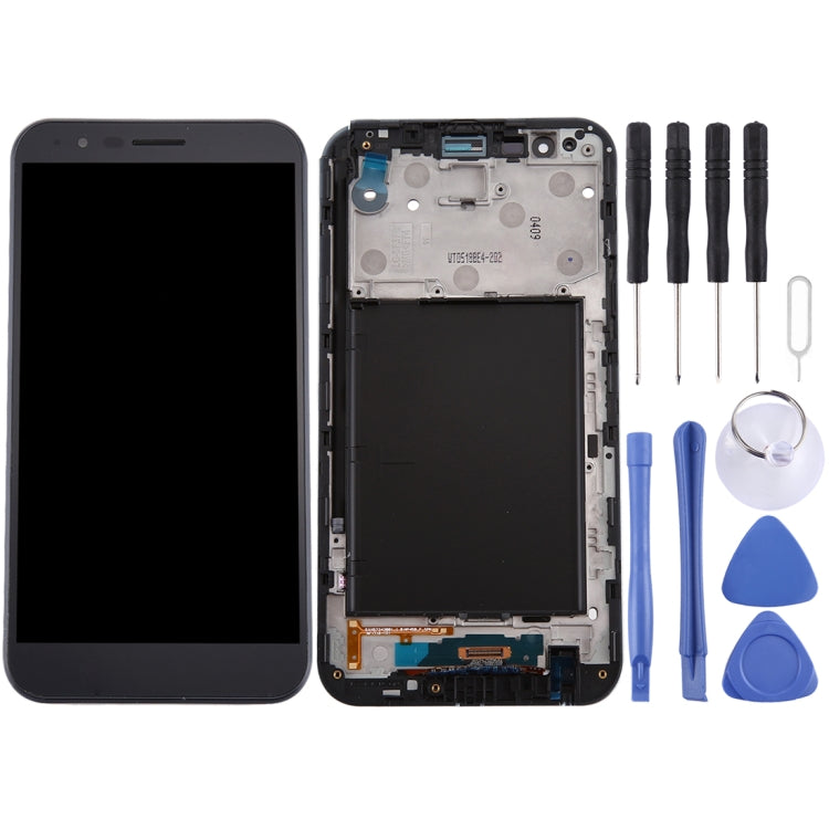 LCD Screen and Digitizer Full Assembly with Frame for LG Stylo 3 Plus / TP450 / MP450 My Store