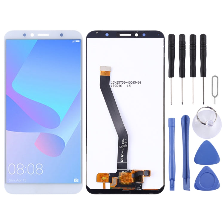 LCD Screen and Digitizer Full Assembly for Huawei Y6 Prime (2018)