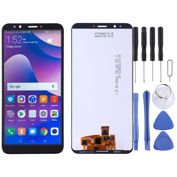 LCD Screen and Digitizer Full Assembly for Huawei Y7 Prime (2018) My Store