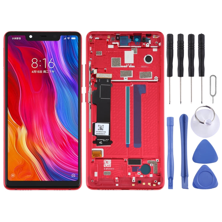 LCD Screen and Digitizer Full Assembly with Frame for Xiaomi Mi 8 SE My Store