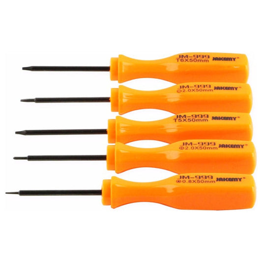 JAKEMY JM-999 5 in 1 Precision Screwdriver Set Carbon Steel Repair Opening Tools Kit My Store