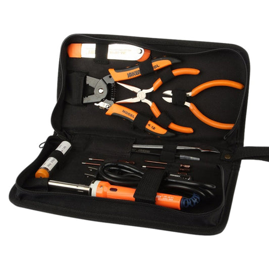 JAKEMY JM-P14 Welding Repair Tools Set Toolbox Bag Wire Stripper Pliers Screwdriver, US Plug