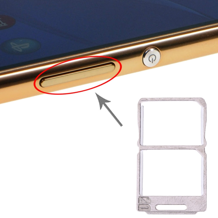 SIM Card Tray + SIM Card Tray for Sony Xperia M5 My Store