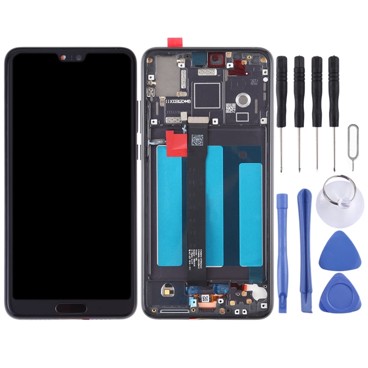 LCD Screen and Digitizer Full Assembly with Frame for Huawei P20 My Store