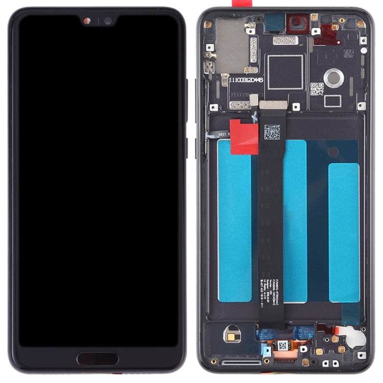 LCD Screen and Digitizer Full Assembly with Frame for Huawei P20 My Store