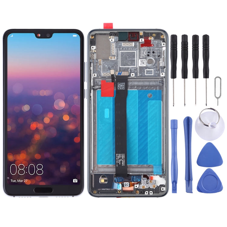 LCD Screen and Digitizer Full Assembly with Frame for Huawei P20 My Store