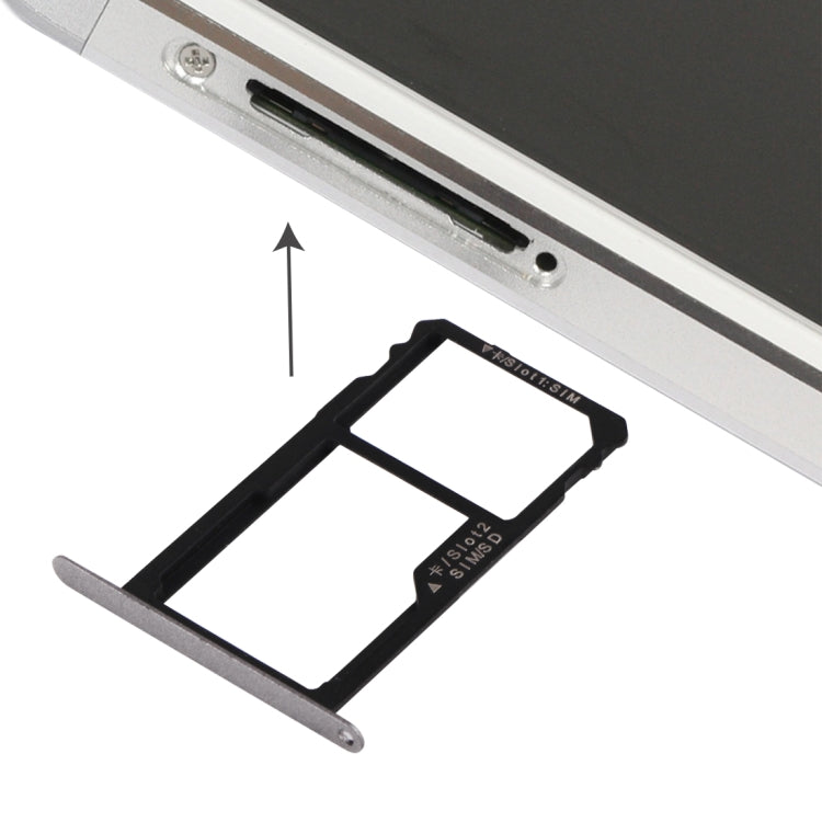 For Huawei Honor 7 Nano SIM Card Tray + Nano SIM / Micro SD Card Tray My Store