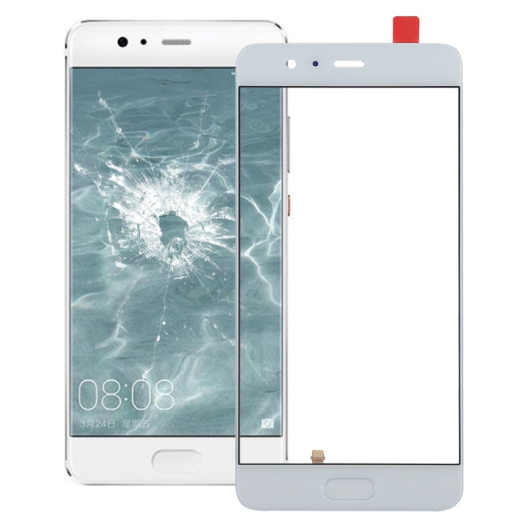 For Huawei P10 Plus Front Screen Outer Glass Lens, Support Fingerprint Identification