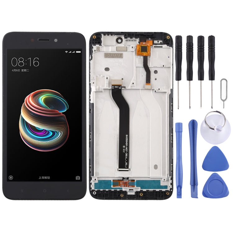 LCD Screen and Digitizer Full Assembly with Frame for Xiaomi Redmi 5A