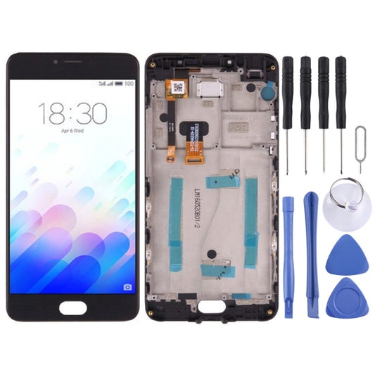 For Meizu M3 Note / Meilan Note 3 (China Version) LCD Screen and Digitizer Full Assembly with Frame