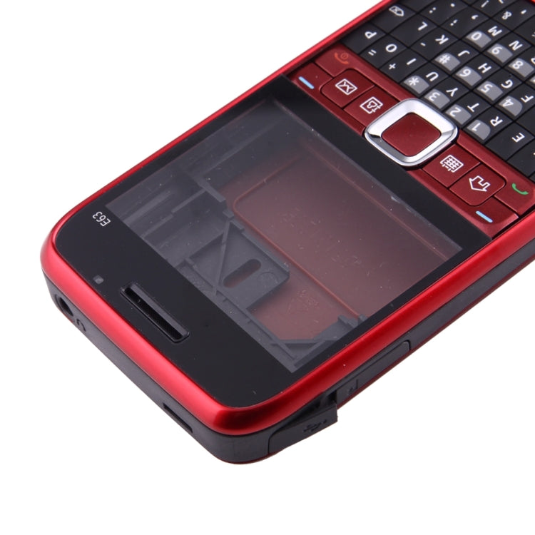 Full Housing Cover (Front Cover + Middle Frame Bezel + Battery Back Cover + Keyboard) for Nokia E63 My Store