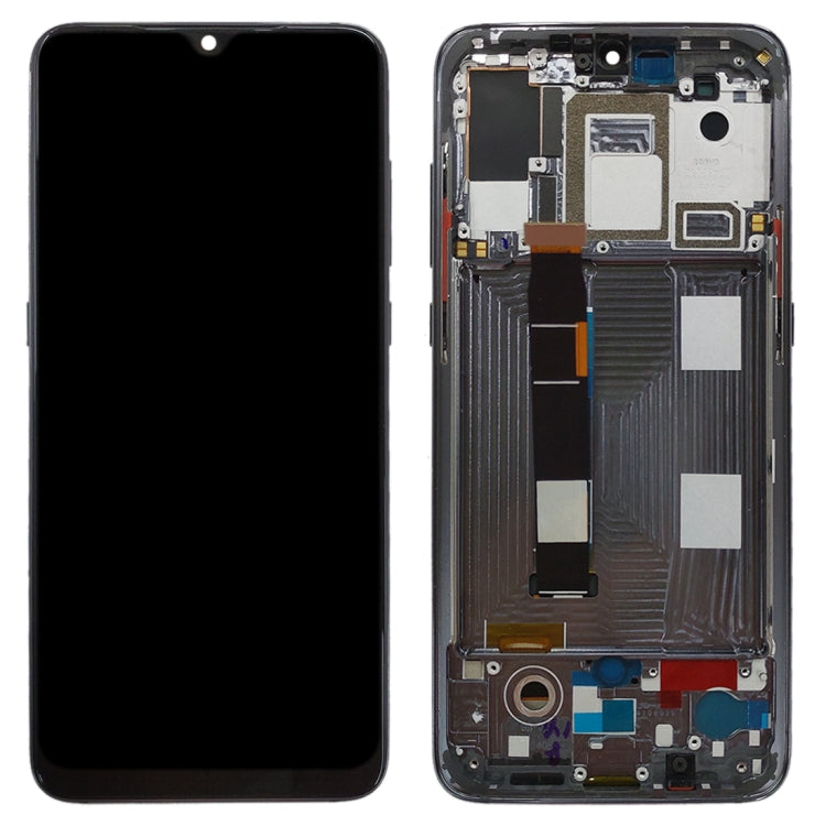 OLED Material LCD Screen and Digitizer Full Assembly with Frame for Xiaomi Mi 9