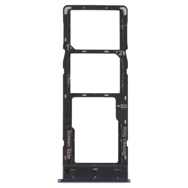 For Infinix X627 Smart 3 Plus SIM Card Tray + SIM Card Tray + Micro SD Card Tray