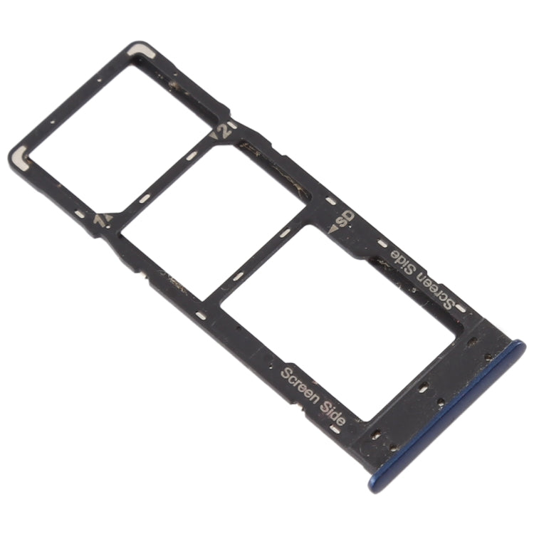 For Infinix X627 Smart 3 Plus SIM Card Tray + SIM Card Tray + Micro SD Card Tray