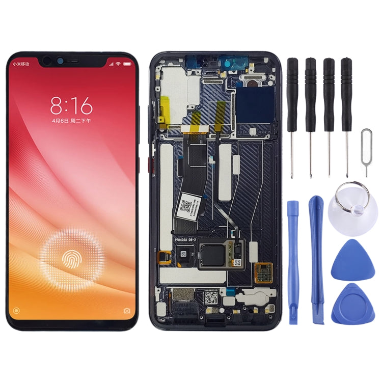 LCD Screen and Digitizer Full Assembly with Frame for Xiaomi Mi 8 Explorer / Mi 8 Pro My Store