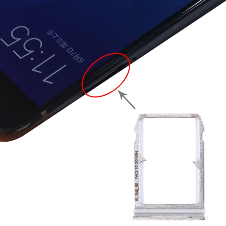 SIM Card Tray + SIM Card Tray for Xiaomi Mi 6