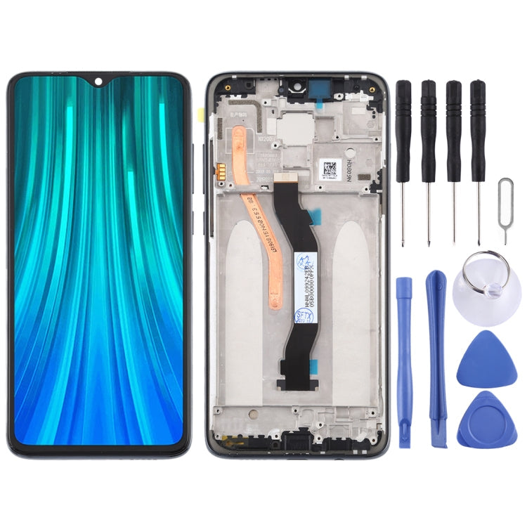 LCD Screen and Digitizer Full Assembly with Frame (Double SIM Card Version) for Xiaomi Redmi Note 8 Pro My Store