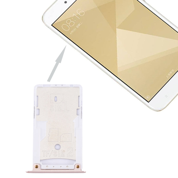 For Xiaomi Redmi 4X SIM & SIM / TF Card Tray