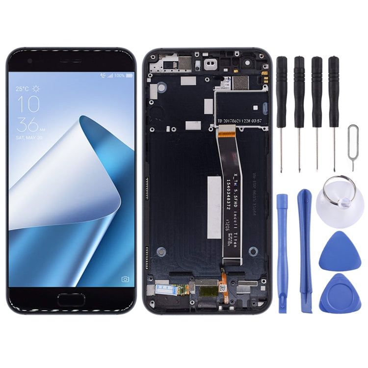 LCD Screen and Digitizer Full Assembly with Frame for Asus ZenFone 4 ZE554KL Z01KDA Z01KD Z01KS