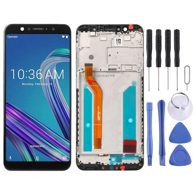 LCD Screen and Digitizer Full Assembly with Frame for Asus ZenFone Max Pro (M1) ZB601KL ZB602KL