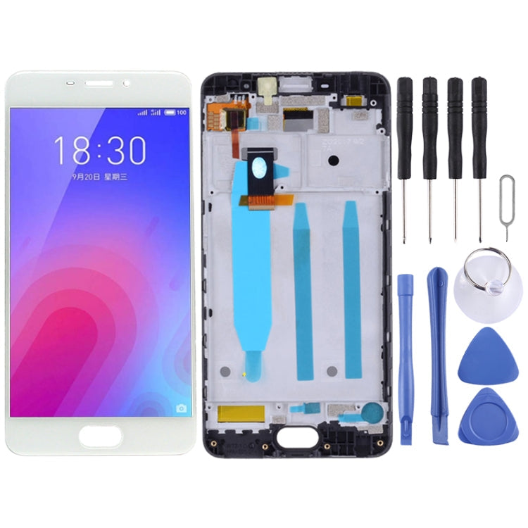 LCD Screen and Digitizer Full Assembly with Frame for Meizu M6 M711H M711Q