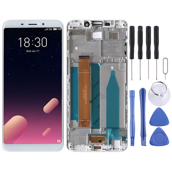 LCD Screen and Digitizer Full Assembly with Frame for Meizu M6s M712H M712Q