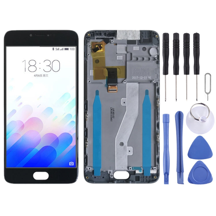 LCD Screen and Digitizer Full Assembly with Frame for Meizu M3 Note (International Version) M681H M681Q