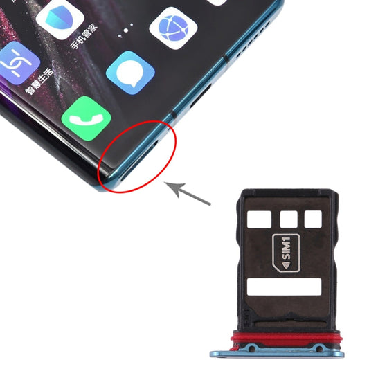 Original SIM Card Tray + NM Card Tray for Huawei Mate 30 Pro